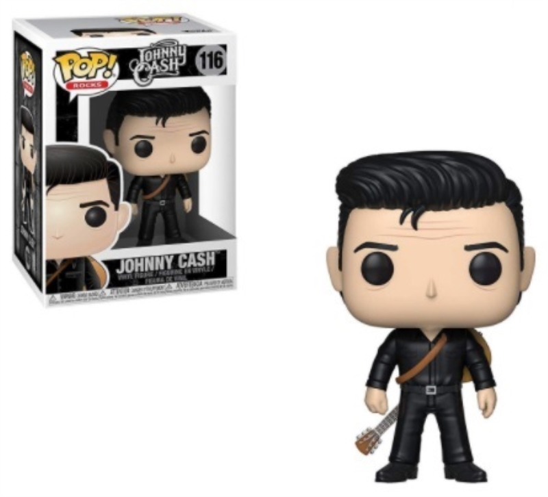 FUNKO ACTION FIGURES FUNKO POP ROCKS JONNY CASH IN BLACK FUNKO ACTION FIGURES FUNKO POP ROCKS JONNY CASH IN BLACK